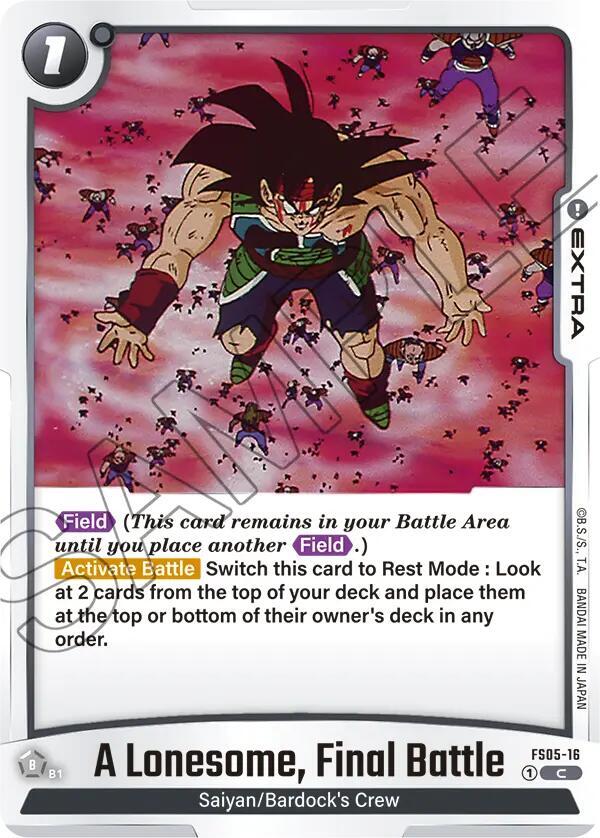 A Lonesome Final Battle FS05-16 carta