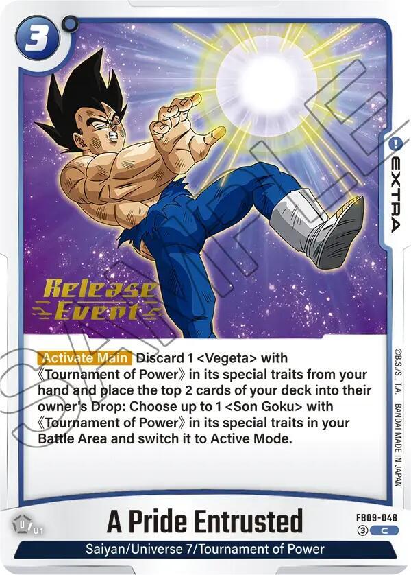 A Pride Entrusted FB09-048 card