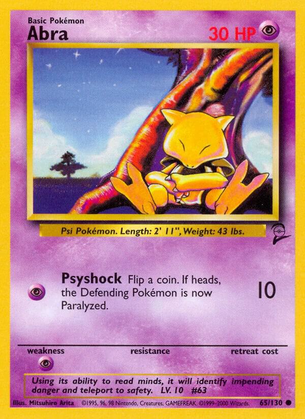 Abra 065/130 card