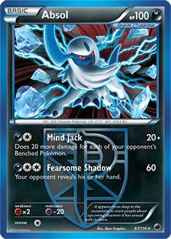 Absol 67 116 Moltres Legendary Battle Deck 067/116 card