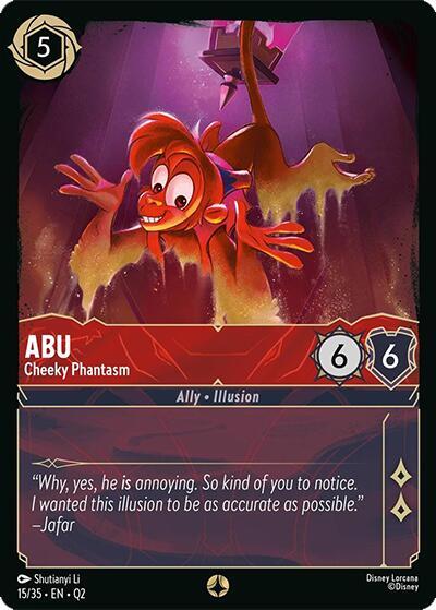 Abu Cheeky Phantasm 15/35 card