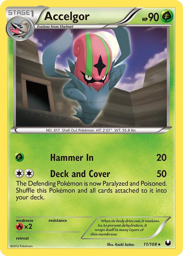 Accelgor 11/108 card