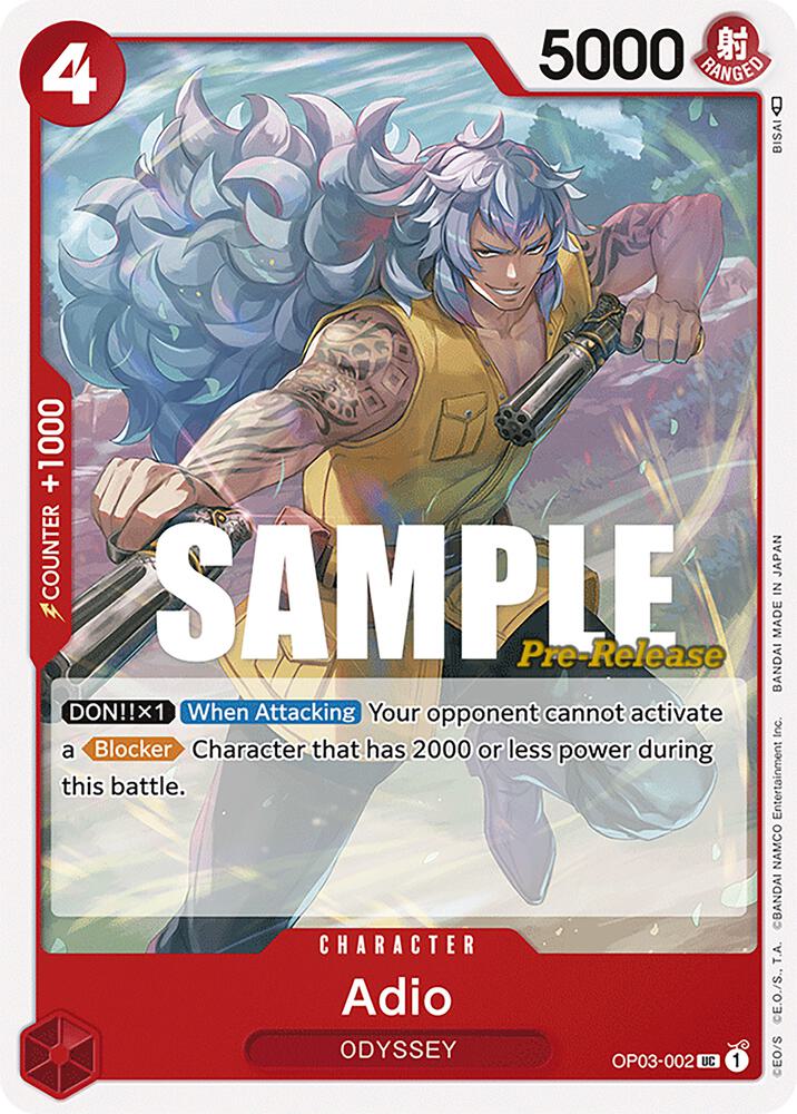 Adio OP03-002 card