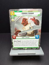 Admiral Ackbar Assume Attack Coordinates Hyperspace 374 card
