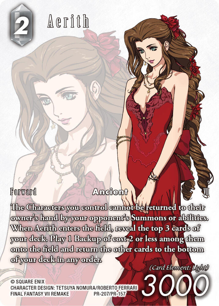 Aerith PR 207 PR 157 card