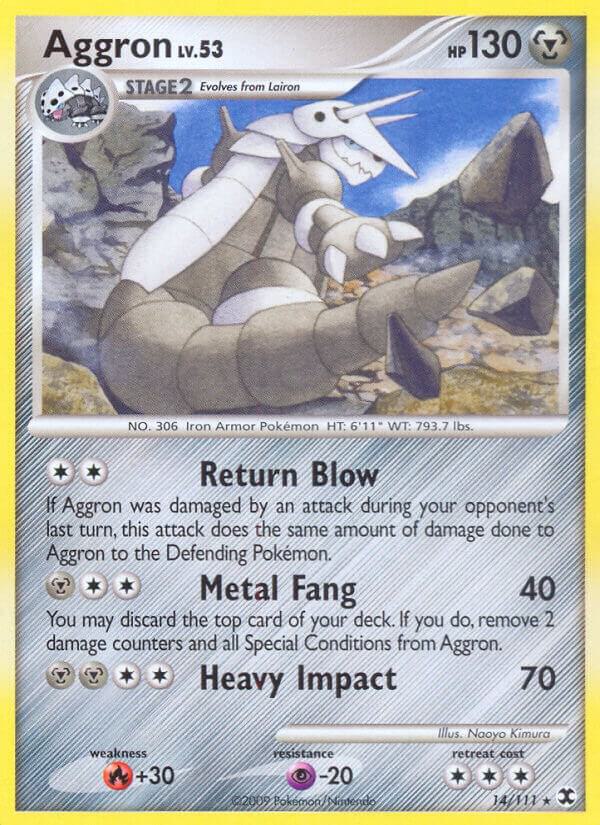 Aggron 14/111 card