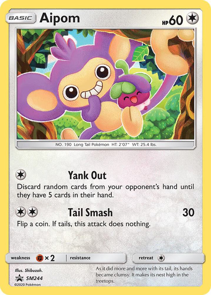 Aipom SM244 card
