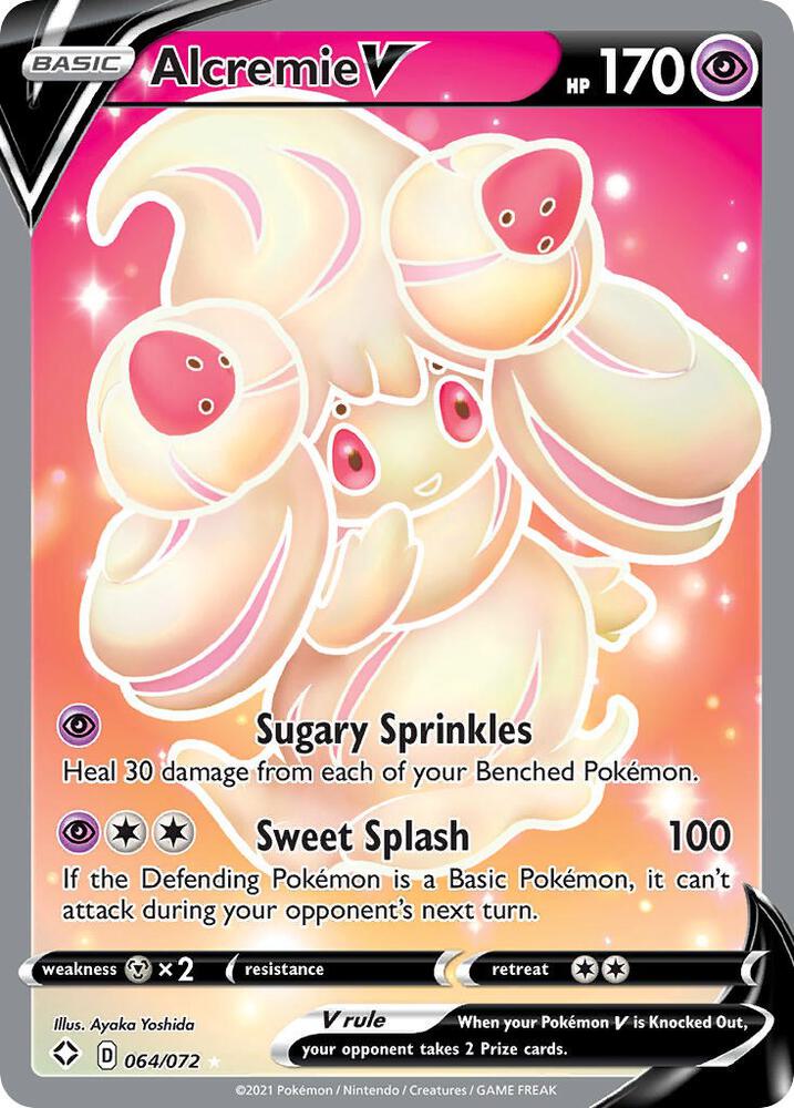 Alcremie V Full Art 064/072