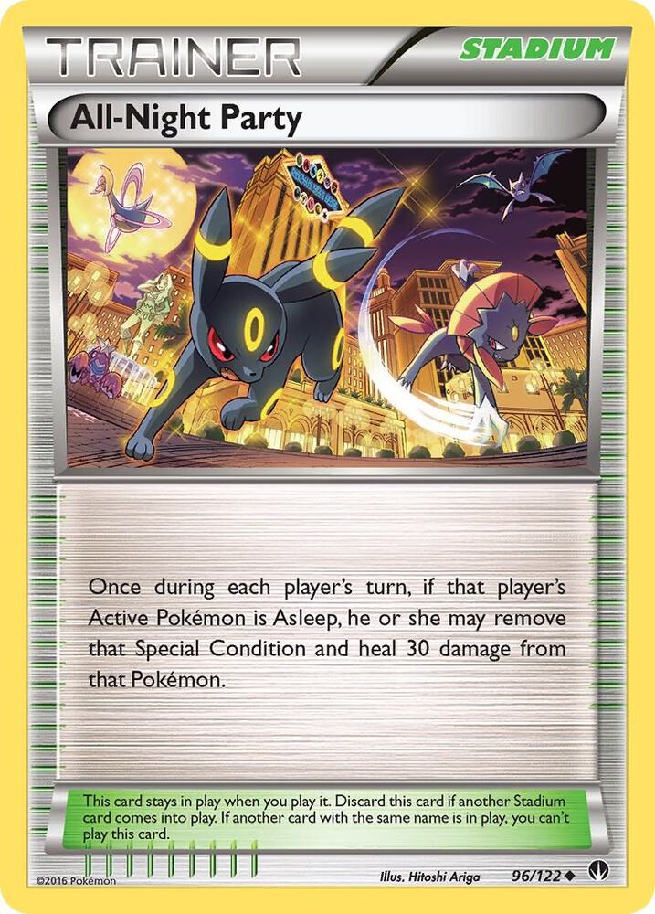 All Night Party 96/122 card