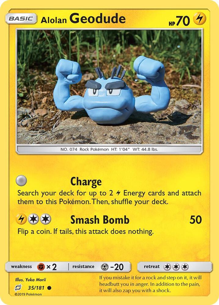 Alolan Geodude 35 35/181