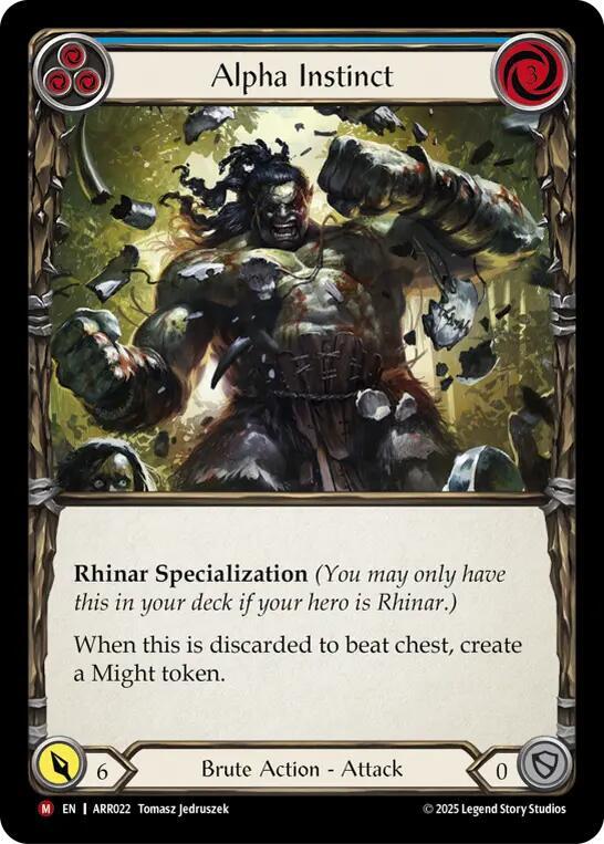 Alpha Instinct ARR022 card