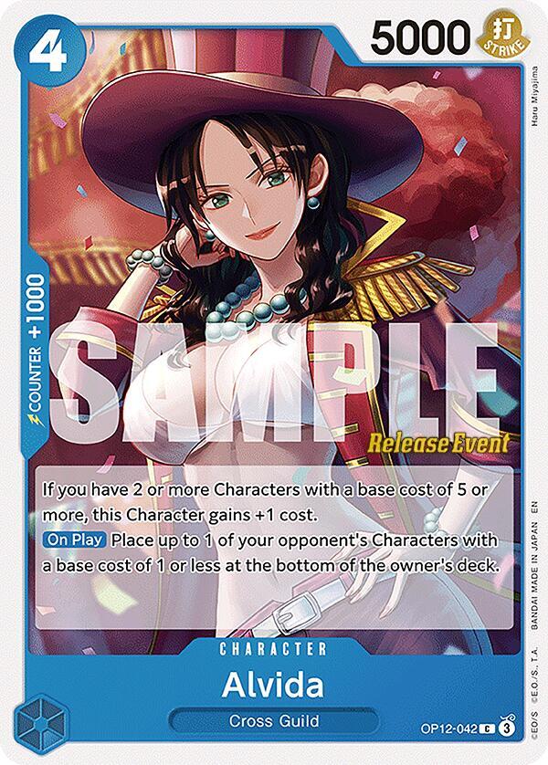 Alvida OP12-042 card