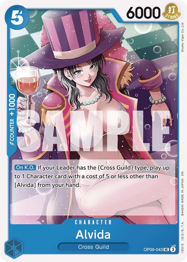 Alvida Reprint OP09-043 card