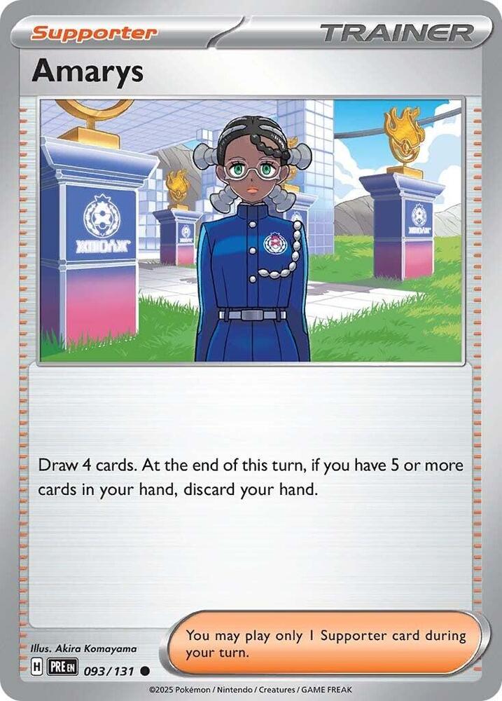 Amarys 093/131 card