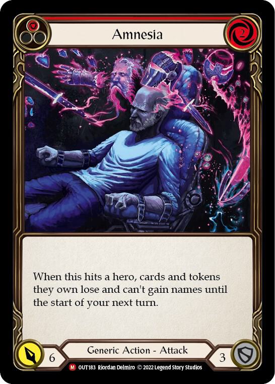 Amnesia OUT183 card