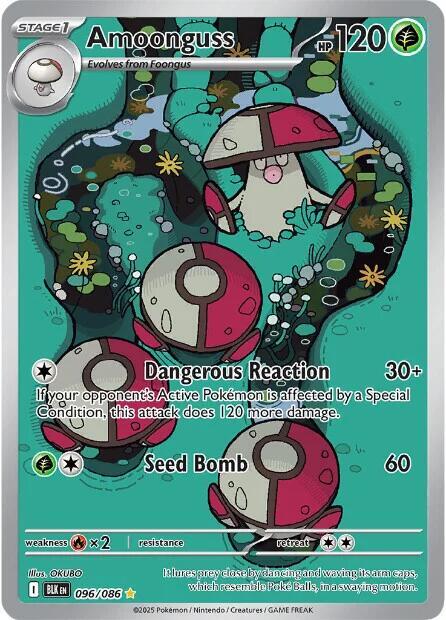Amoonguss 096 086 card