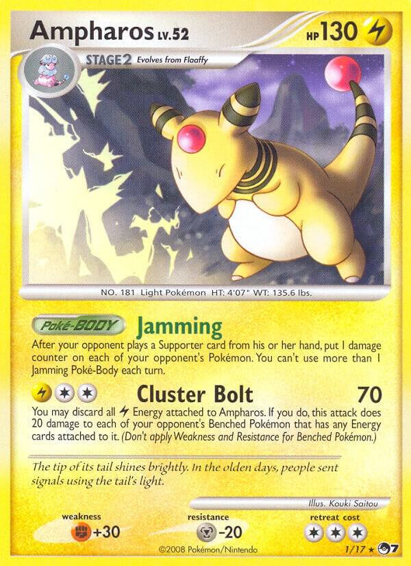 Ampharos 001/017 card