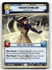 Anakin Skywalker Champion of Mortis Hyperspace 334 card
