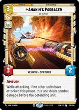 Anakins Podracer So Wizard 219/264 card