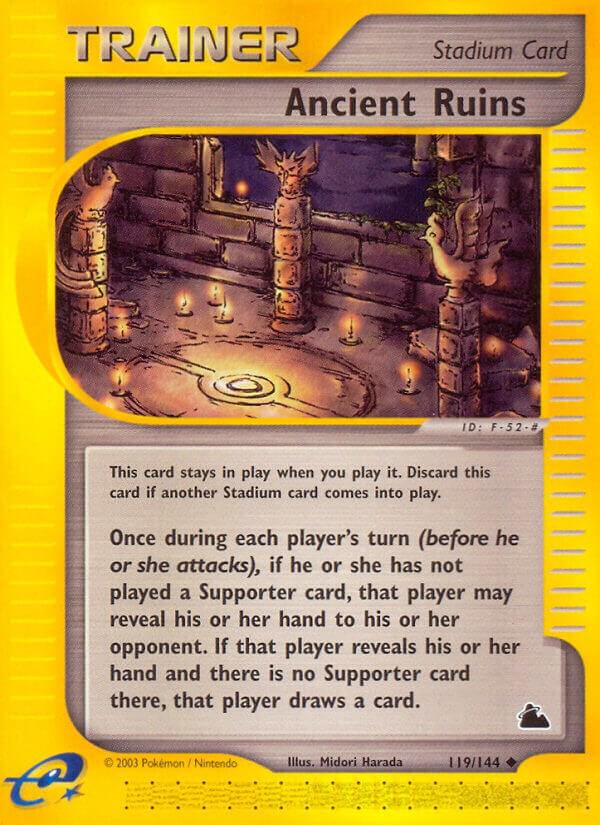 Ancient Ruins 119/144 card