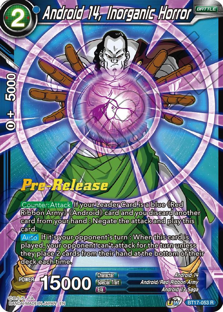 Android 14 Inorganic Horror BT17-053