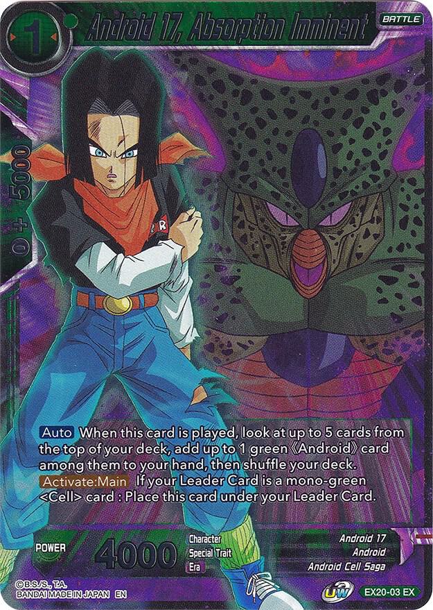 Android 17 Absorption Imminent EX20-03