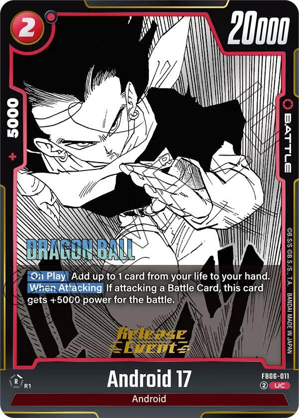 Android 17 FB06 011 card