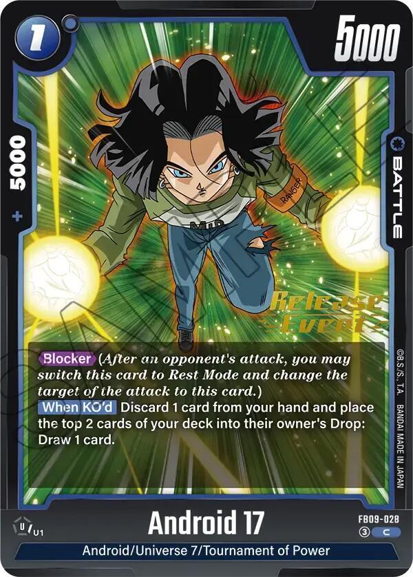 Android 17 FB09 028 carta
