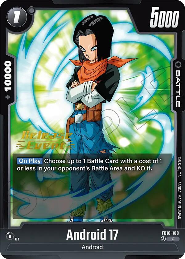 Android 17 FB10 100 carta