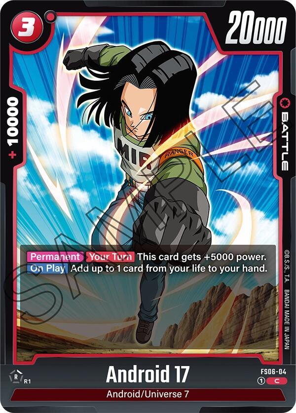 Android 17 FS06-04 card