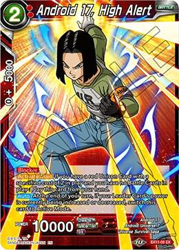 Android 17 High Alert EX11-05