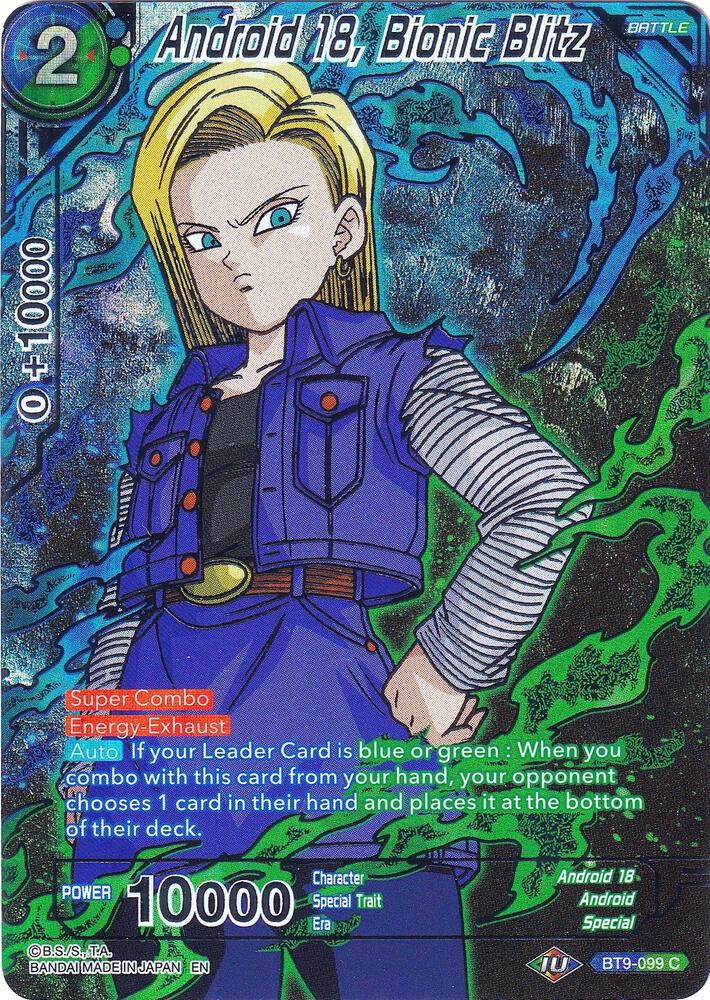Android 18 Bionic Blitz BT9-099