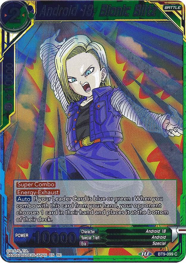 Android 18 Bionic Blitz BT9-099