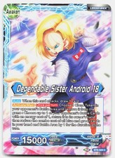 Android 18 Dependable Sister Android 18 BT8-023_PR card
