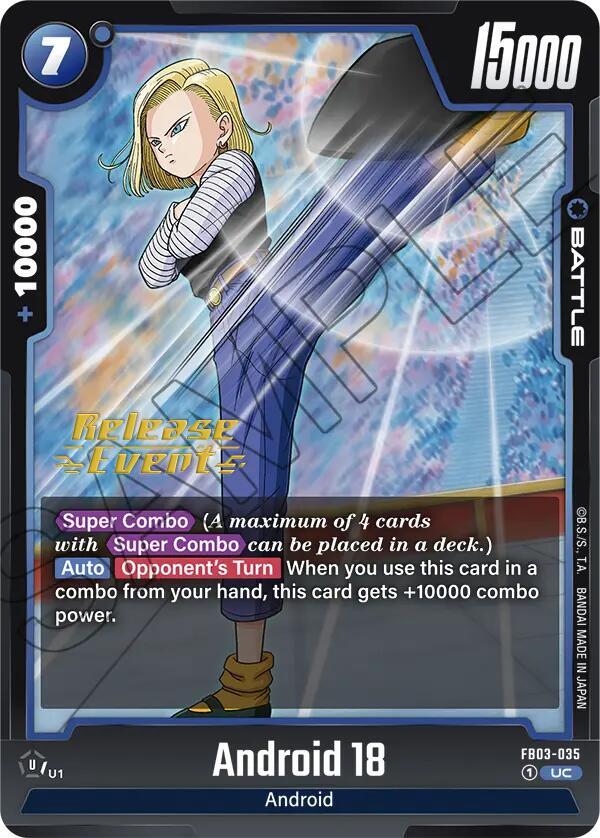 Android 18 FB03-035