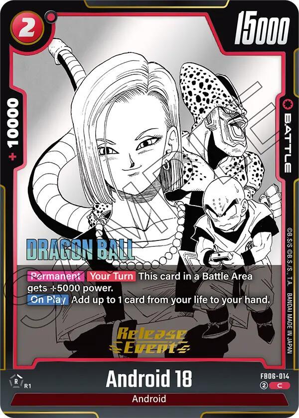Android 18 FB06 014 carta