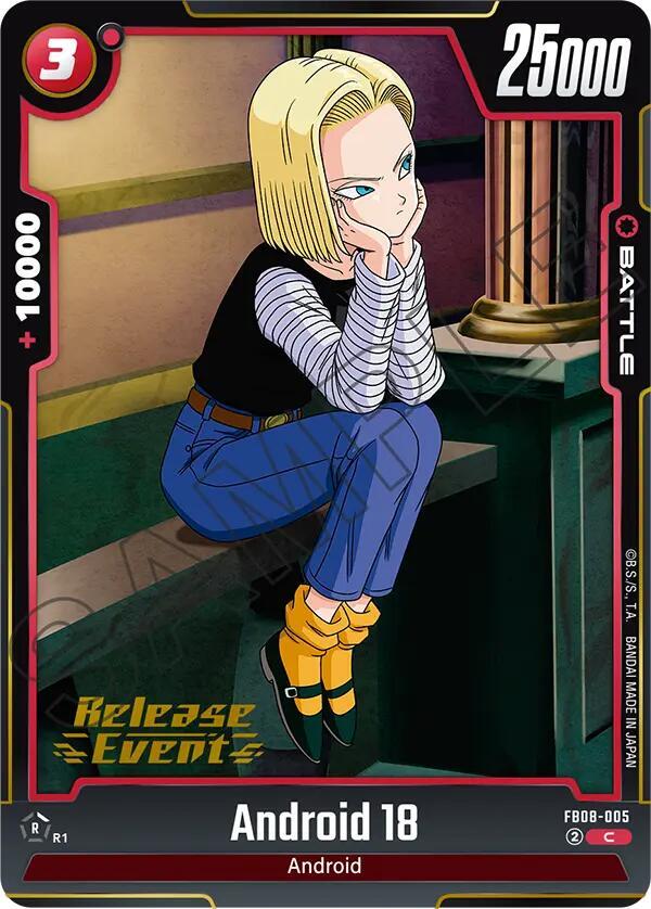 Android 18 FB08-005 card