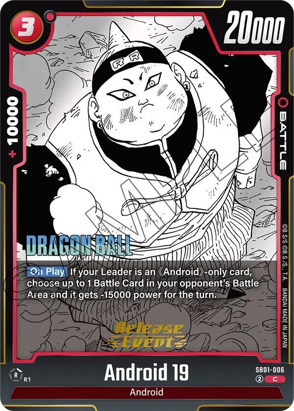 Android 19 SB01-006 carta