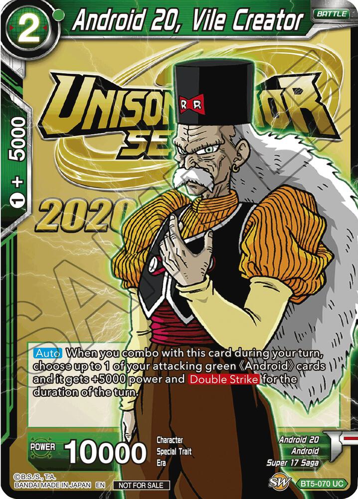 Android 20 Vile Creator BT5-070 carta