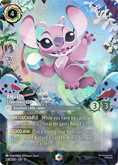 Angel Experiment 624 Enchanted 238/204 carta
