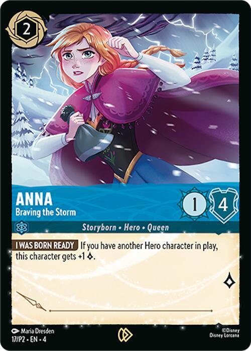 Anna Braving the Storm 17 card