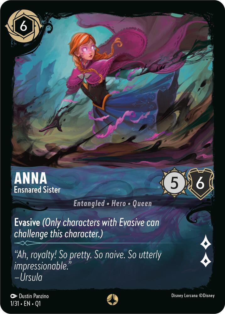 Anna Ensnared Sister 1/31 carta