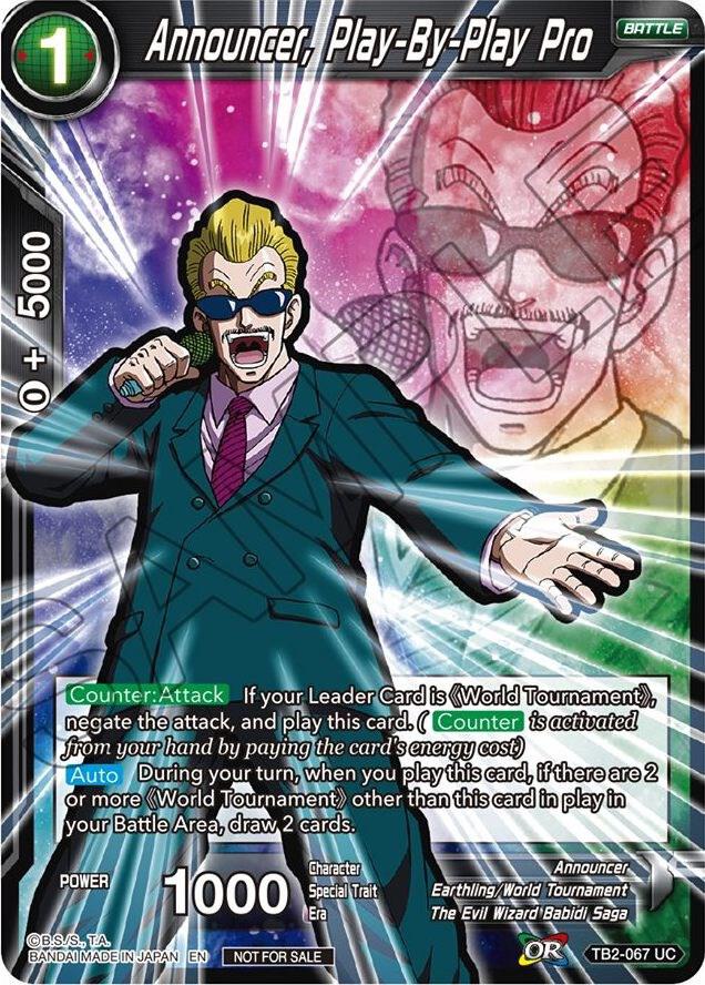 Announcer Play By Play Pro Event Pack 05 TB2-067