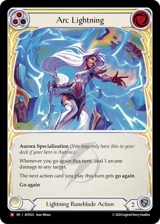 Arc Lightning AST022 carta