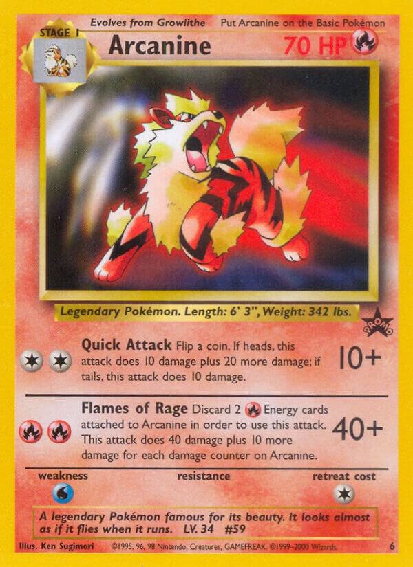 Arcanine 06/53 card