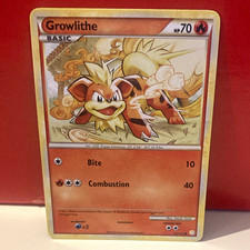Arcanine 1 123 HeartGold and SoulSilver 001/123 card