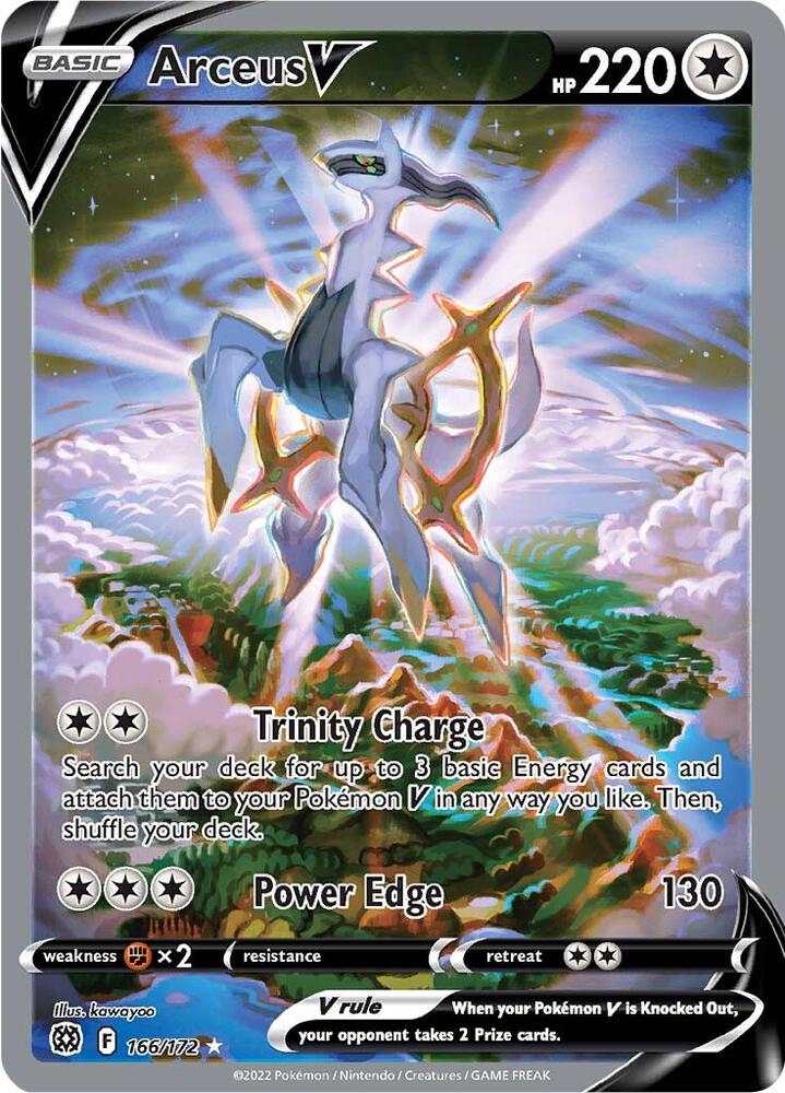Arceus V Alternate Full Art 166/172