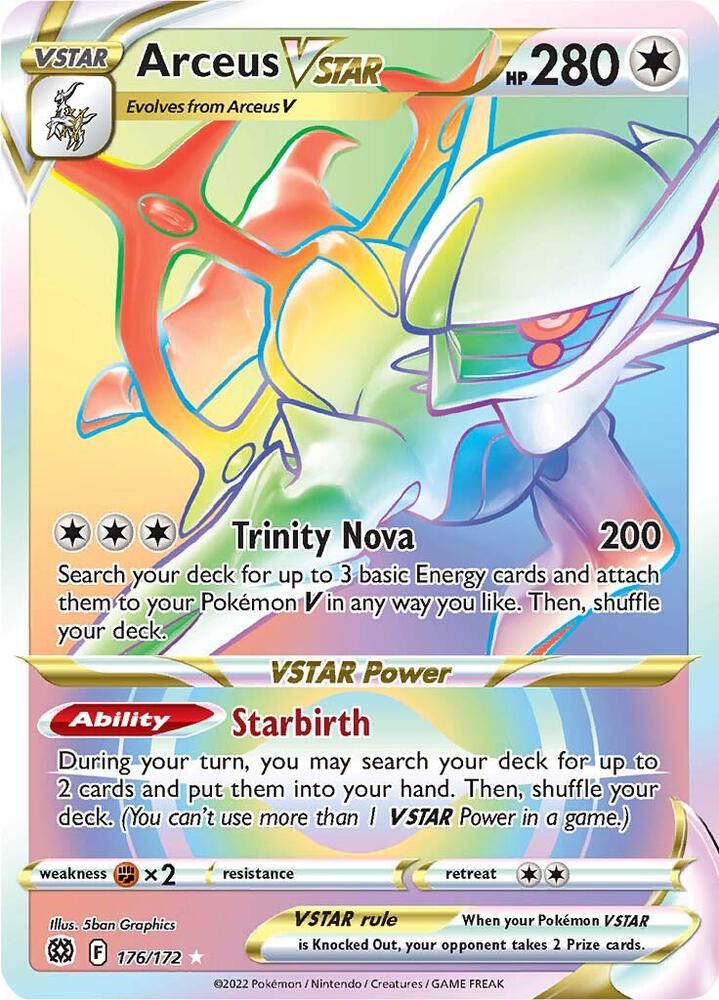 Arceus VSTAR Secret 176 176/172