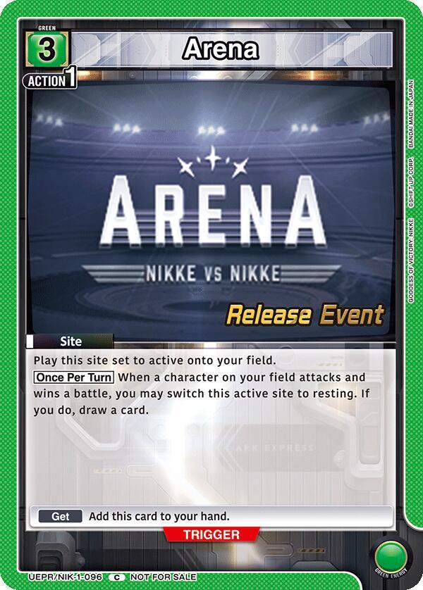 Arena UEPR/NIK-1-096 carta
