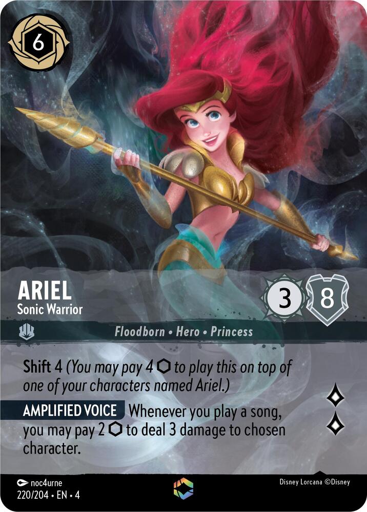 Ariel Sonic Warrior Enchanted 220/204